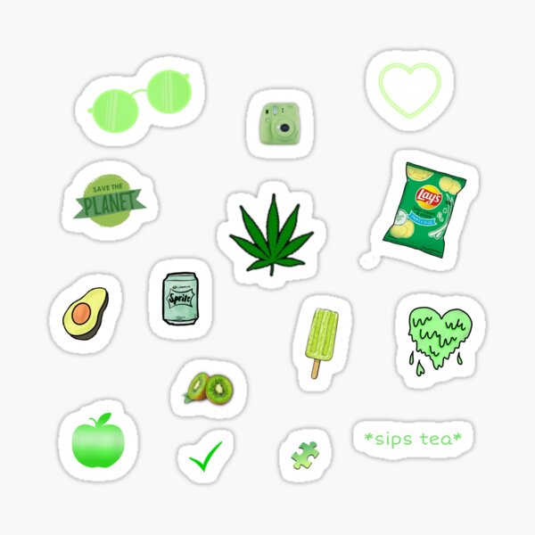 holo aesthetic sticker pack Sticker for Sale by VBNART