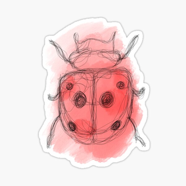 Ladybug Sticker