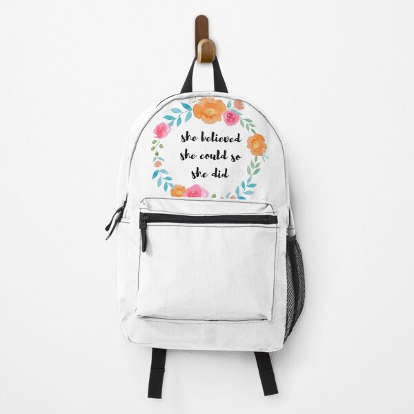 Item preview, She Believed She Could So She Did Quote designed and sold by creativeloft.