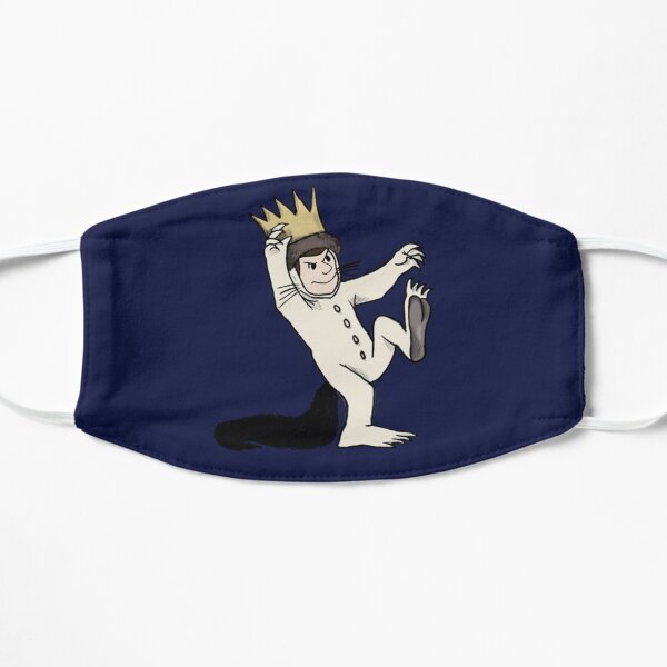 Where the wild things are and funny cartoon design Mask