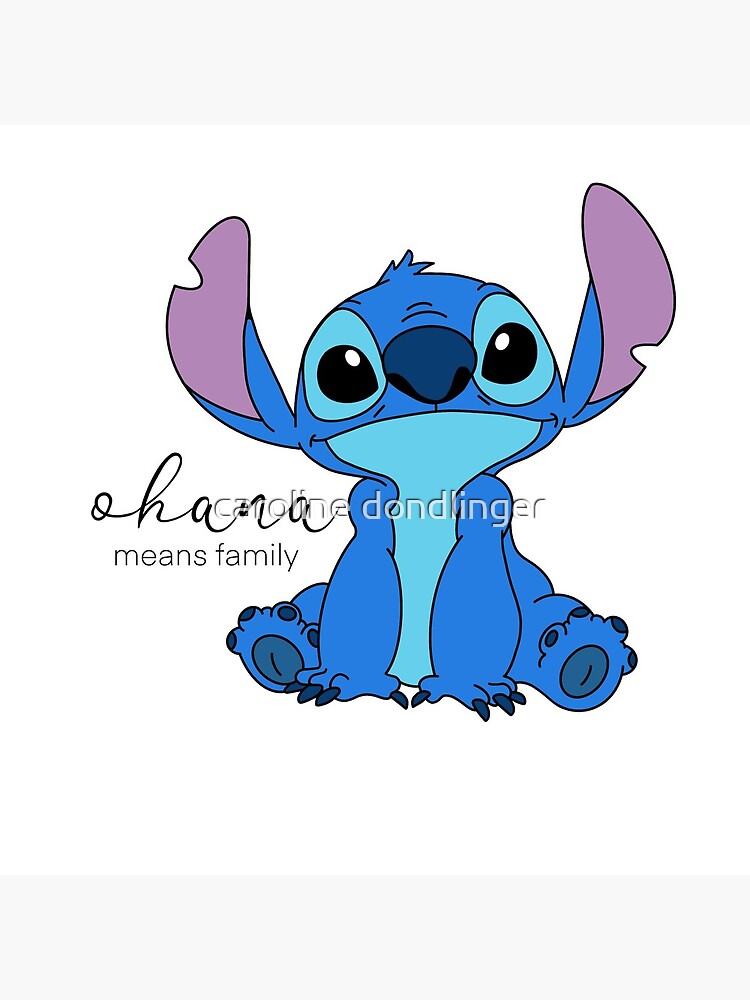 Pastele Disney Stitch Ohana Means Family Custom Pillow Case