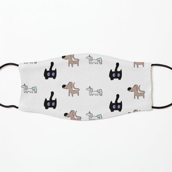 dogs, unicorns, cats Kids Mask