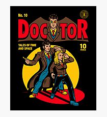 Doctor Comic Photographic Print