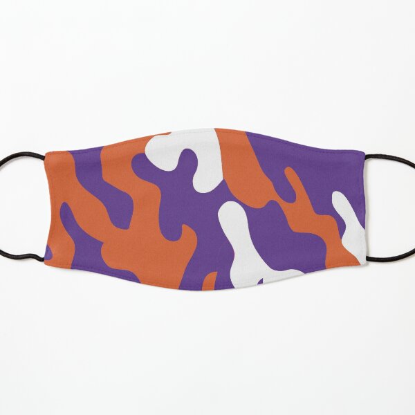 &quot;Purple and Orange&quot; Tiger Army Tailgate Swag - Camo Kids Mask