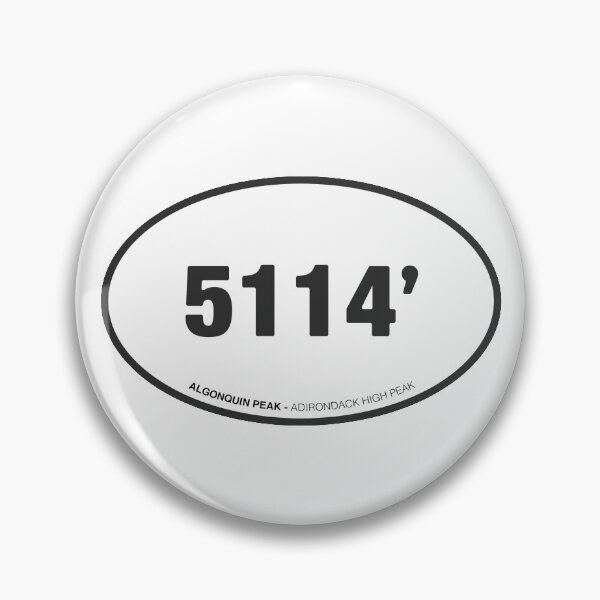 Item preview, Algonquin Peak ADK Peak Elevation 5114 designed and sold by mountainandmoor.