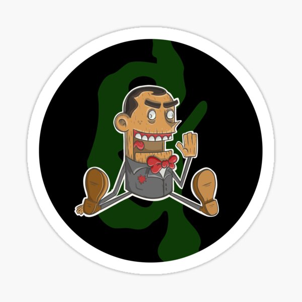 Night of the Living Slappy Sticker