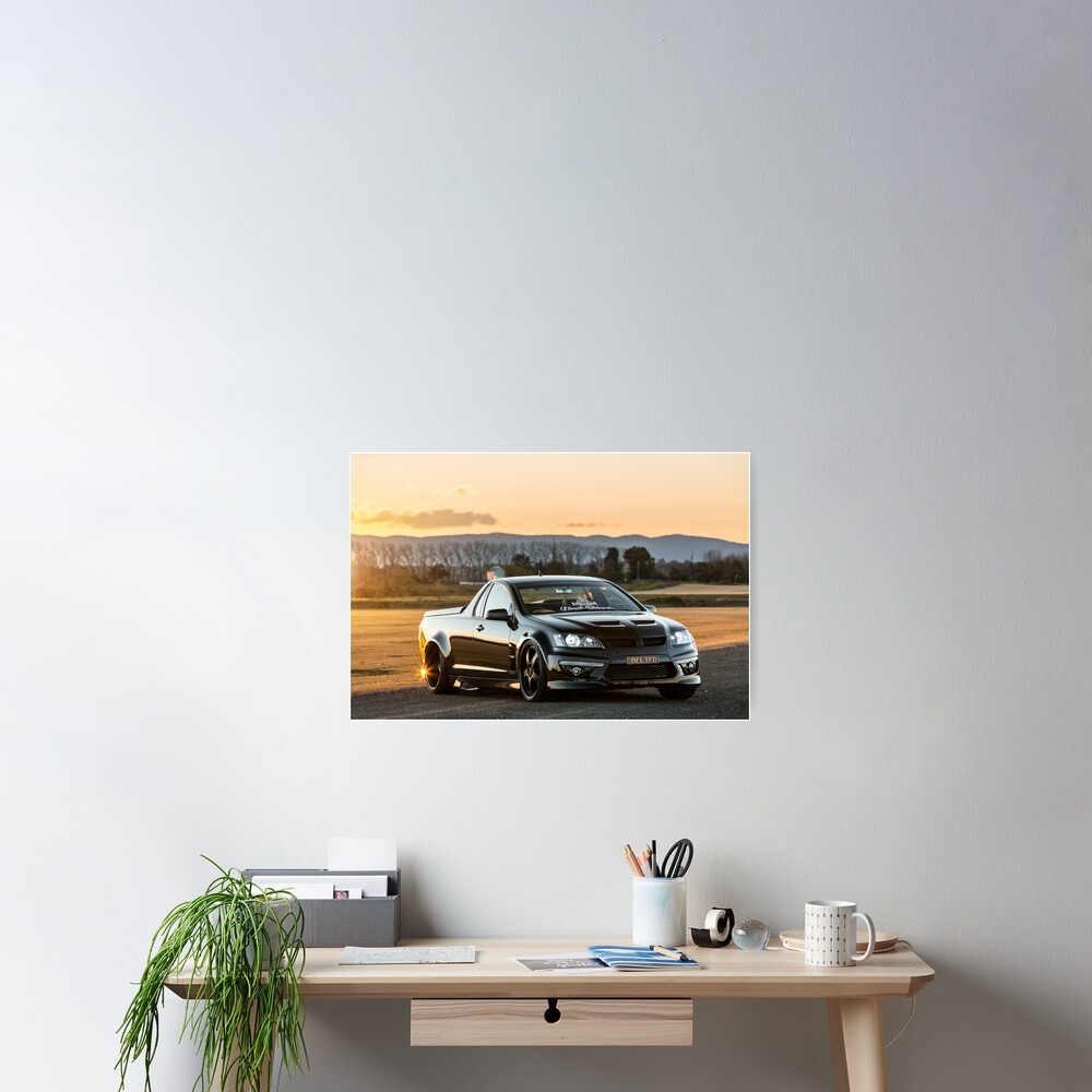 Luke's Holden VE Commodore Poster