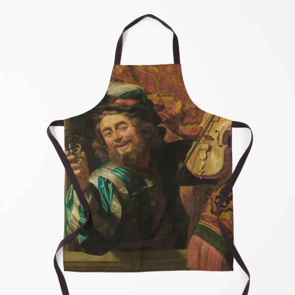 Item preview, Painting Art, Gerard van Honthorst Paintings Artist, The Happy Fiddler designed and sold by SasyJamArt.