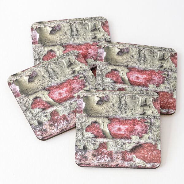 Item preview, Old red brick wall in decay. designed and sold by shaynetwright.