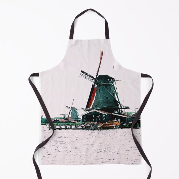 Item preview, windmills in a small town in Holland.  designed and sold by ninjapineapple.