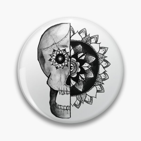 Item preview, Mandala Skull | Skulldala designed and sold by Aspire Happy Art.