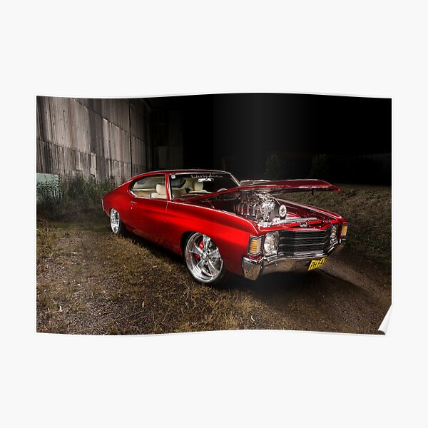 Ben's Chevrolet Chevelle Coupe Poster