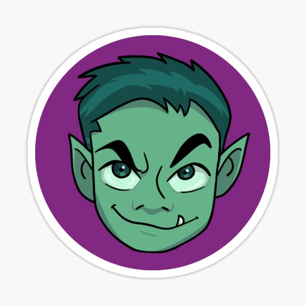 Beast Boy Stickers | Redbubble