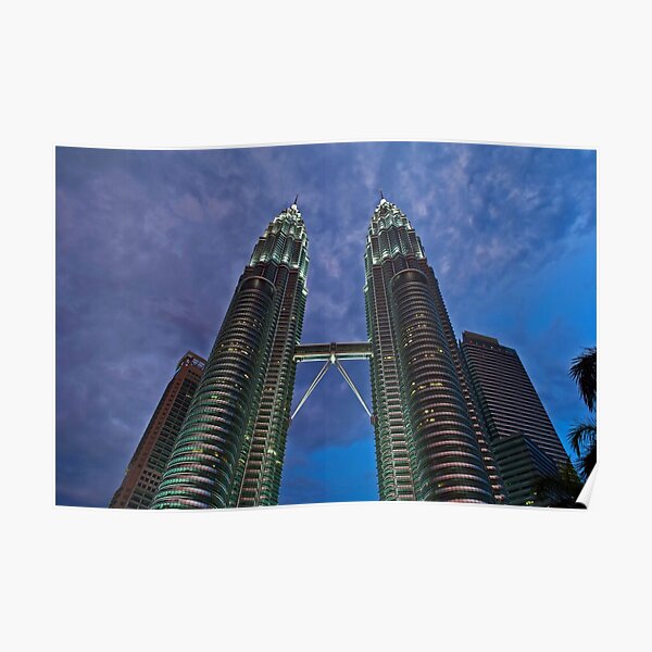 Petronas Twin Towers Poster