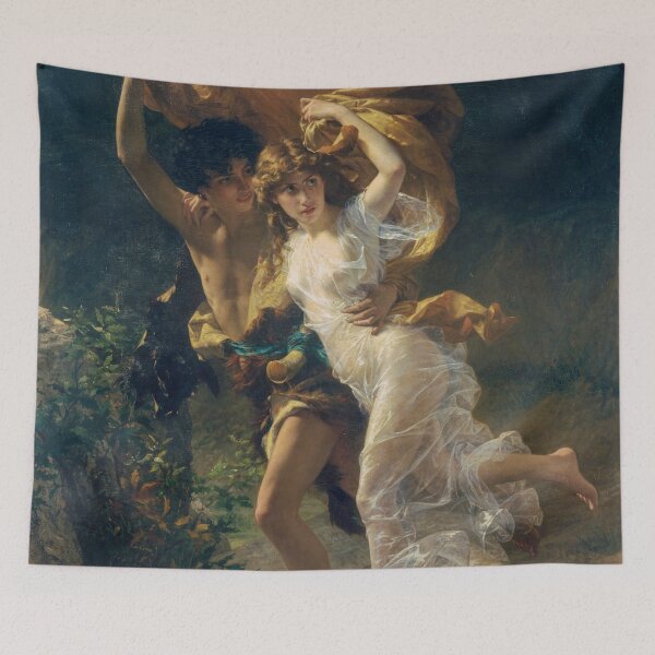 Item preview, Painting Art, Pierre Auguste Cot, Paintings Artist, The Storm designed and sold by SasyJamArt.