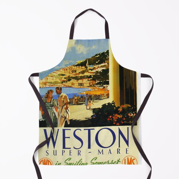 Item preview, Railway Poster Weston designed and sold by stickart-marek.