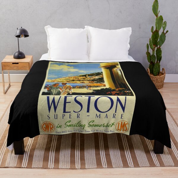 Artikelvorschau, Eisenbahn Plakat Weston entworfen und verkauft von stickart-marek.