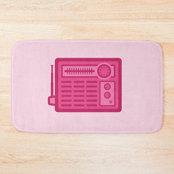Item preview, Pink Retro Radio designed and sold by mikepickett.