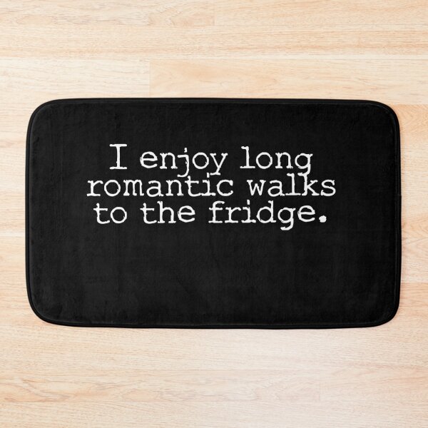 Item preview, Long Walks To The Fridge designed and sold by MoTeesMo.
