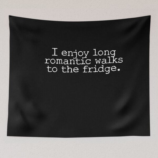 Item preview, Long Walks To The Fridge designed and sold by MoTeesMo.