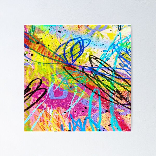 Scribbles Poster