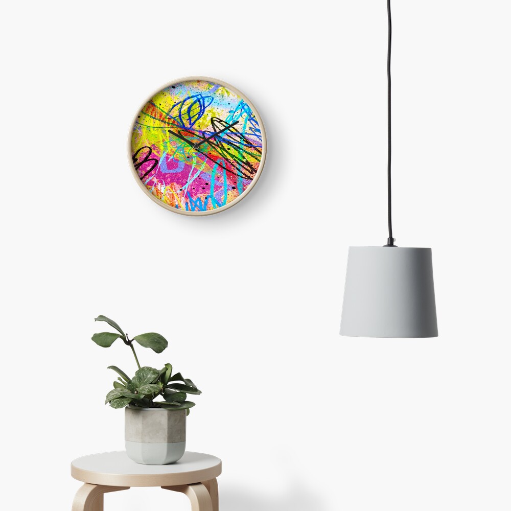 Item preview, Clock designed and sold by AR-GlitterFairy.