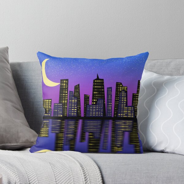 Item preview, Paisaje urbano estrellado designed and sold by HighLevelCrafts.