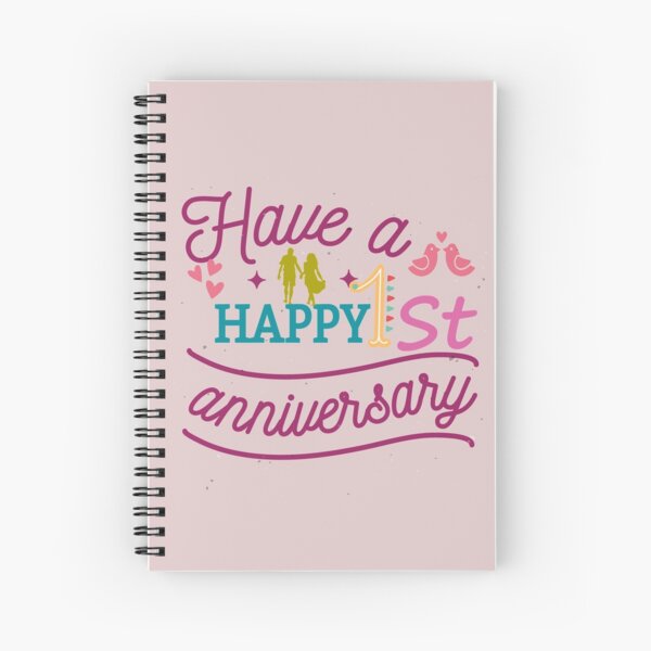 Cuaderno De Feliz Aniversario: Regalo De Aniversario - Cuaderno De