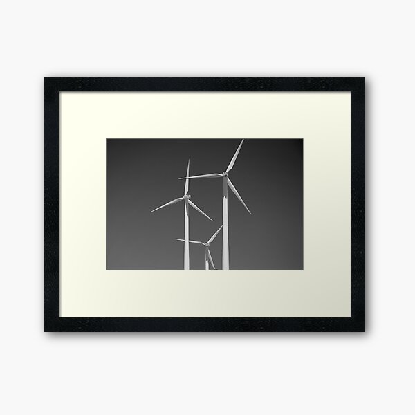 3 Squared Framed Art Print