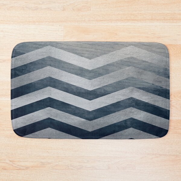 Item preview, Metallic Chevron - Blue designed and sold by raymondwarenyc.