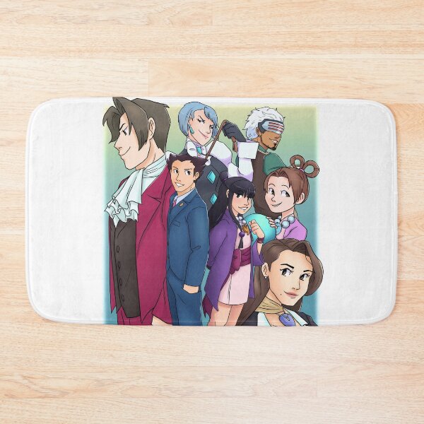 Item preview, Ace Attorney Trilogy Poster designed and sold by Luuuumaaaa.