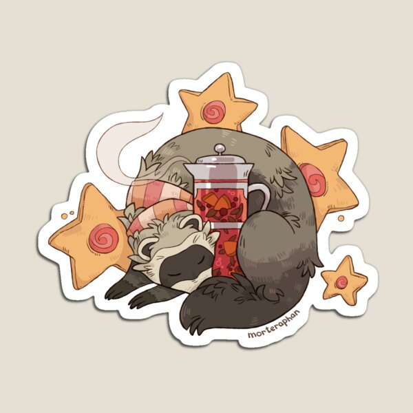 Little Ferret Magnet