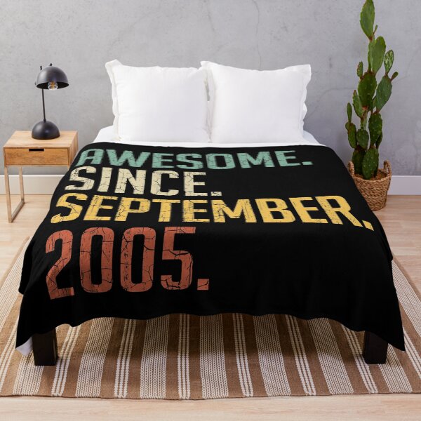Item preview, Awesome Since September 2005 15th Birthday Gift 15 Years Old Vintage September 2005 designed and sold by Takatv.