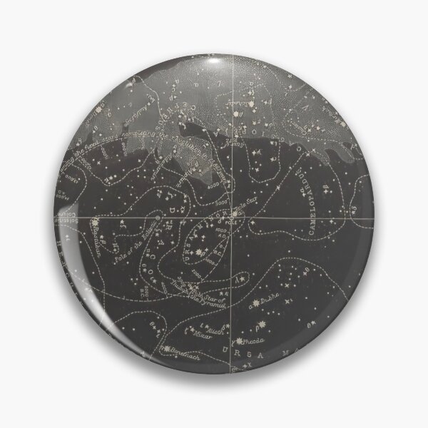 Item preview, vintage astrology constellation map designed and sold by trenemon.