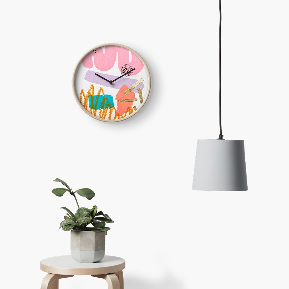 Item preview, Clock designed and sold by AR-GlitterFairy.