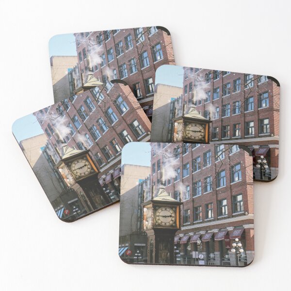 Item preview, Gastown clock in afternoon glow designed and sold by Arno7.