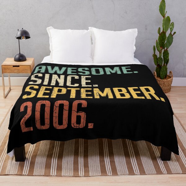 Item preview, Awesome Since September 2006 14th Birthday Gift 14 Years Old Vintage September 2006 designed and sold by Takatv.