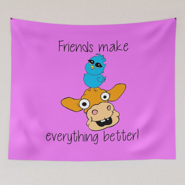 Item preview, Friends Make Everything Better! designed and sold by DitzyDonuts.