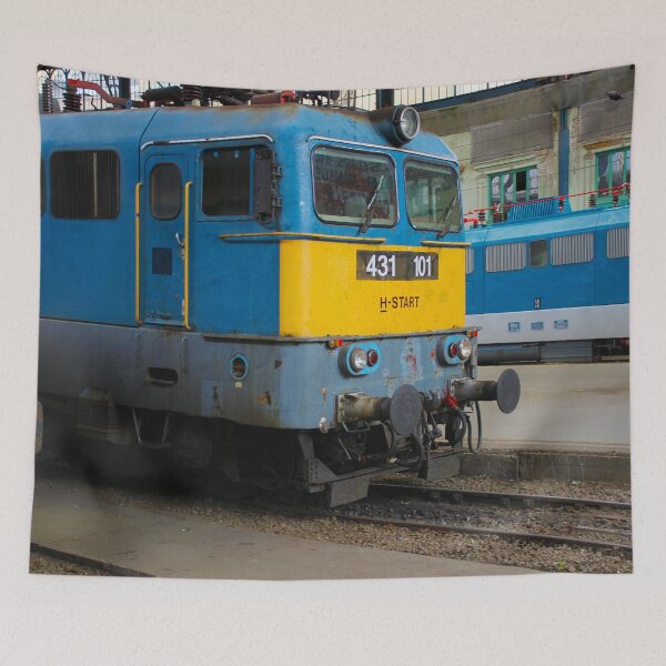 Item preview, A Hungarian V43 Blue Locomotive designed and sold by Rockergandalf.