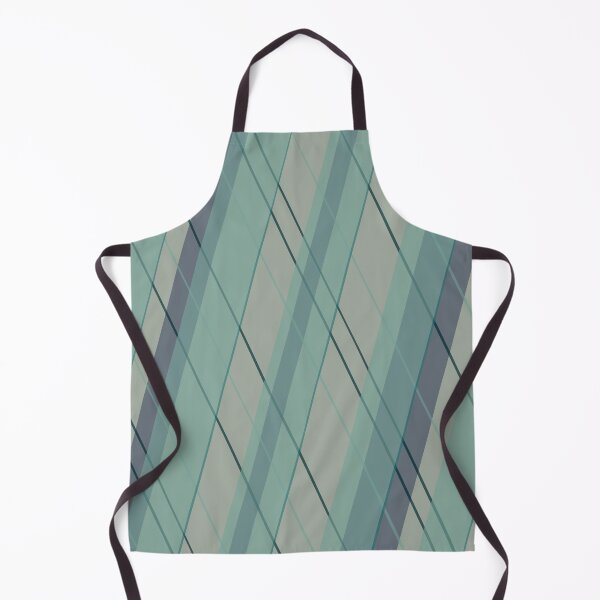 Item preview, Teal blue green stripes designed and sold by BlertaDK.