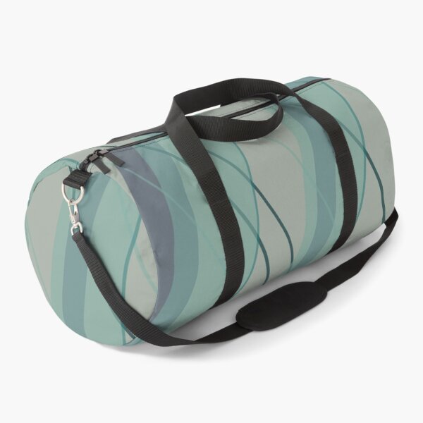 Item preview, Teal blue green stripes designed and sold by BlertaDK.