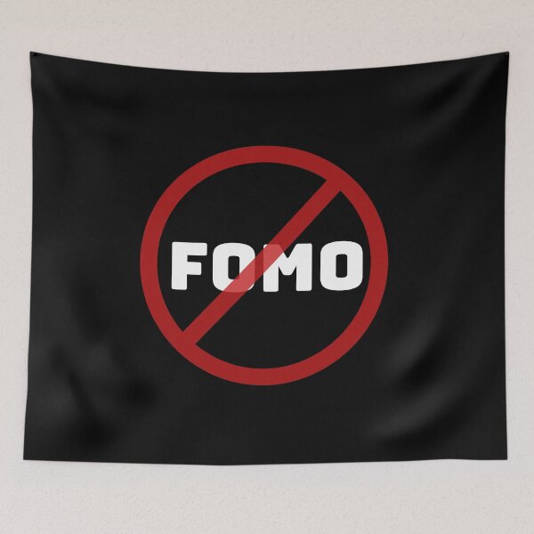 Item preview, No Fomo (Fear of missing out) designed and sold by tradeculture143.