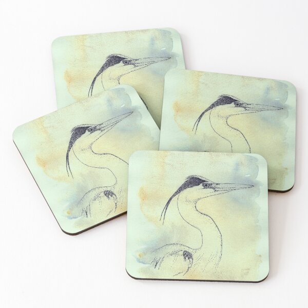 Item preview, Grey Heron designed and sold by Wild Green Designs.