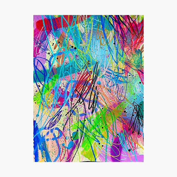 Scribble #2 Photographic Print