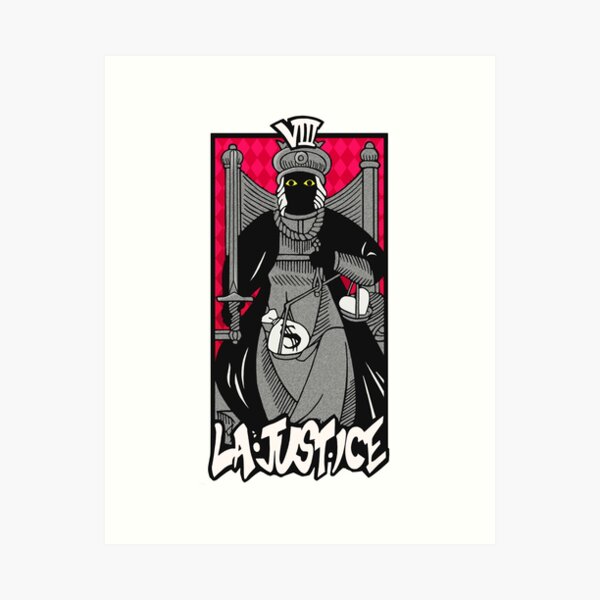 persona 5 tarot card tower art print by weirdspacedude redbubble
