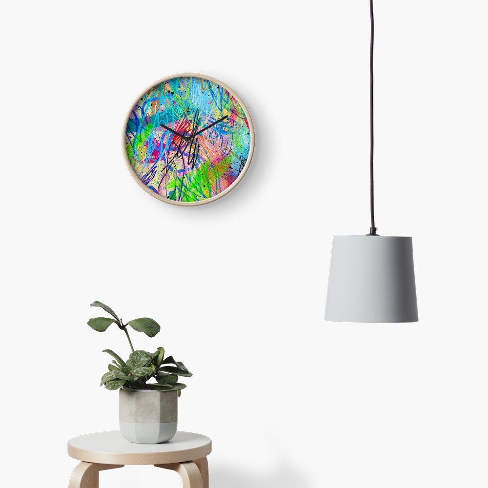 Item preview, Clock designed and sold by AR-GlitterFairy.