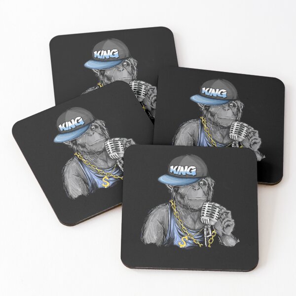 Item preview, Funny Gorilla Rapper Hip Hop designed and sold by LeNew.