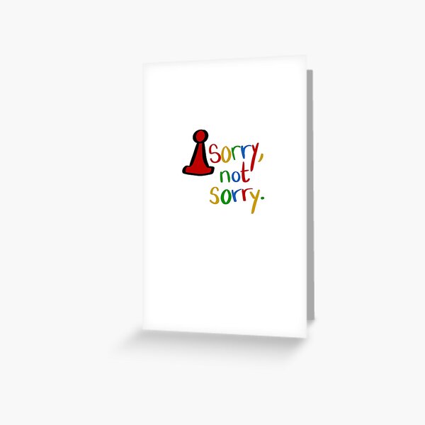 Item preview, Sorry Game designed and sold by boredboardgames.