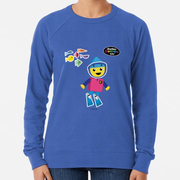 Charlie's Colorforms City - Underwater Lightweight Sweatshirt
