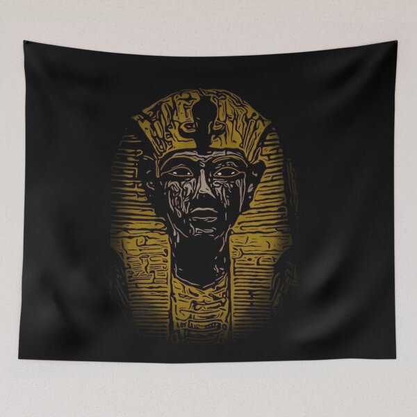 Item preview, Tutankhamun Guardian Ka statue (Dark pop art) designed and sold by DotorEaon.